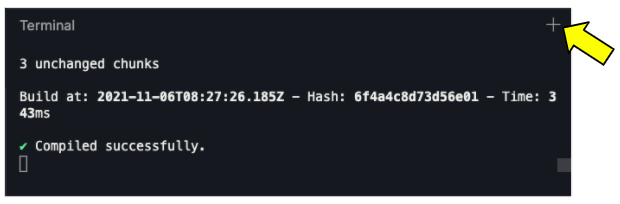 StackBlitz command to generate component