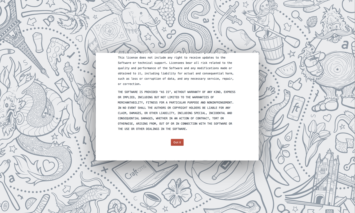 Craft Installation License Agreement