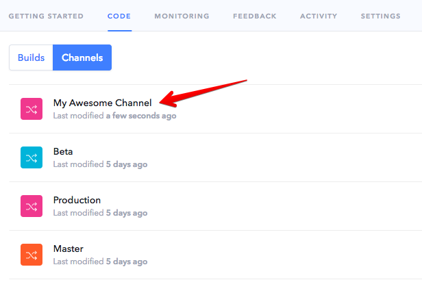 Channel Name Location