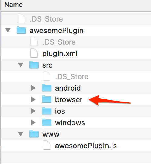 Custom plugin directory structure