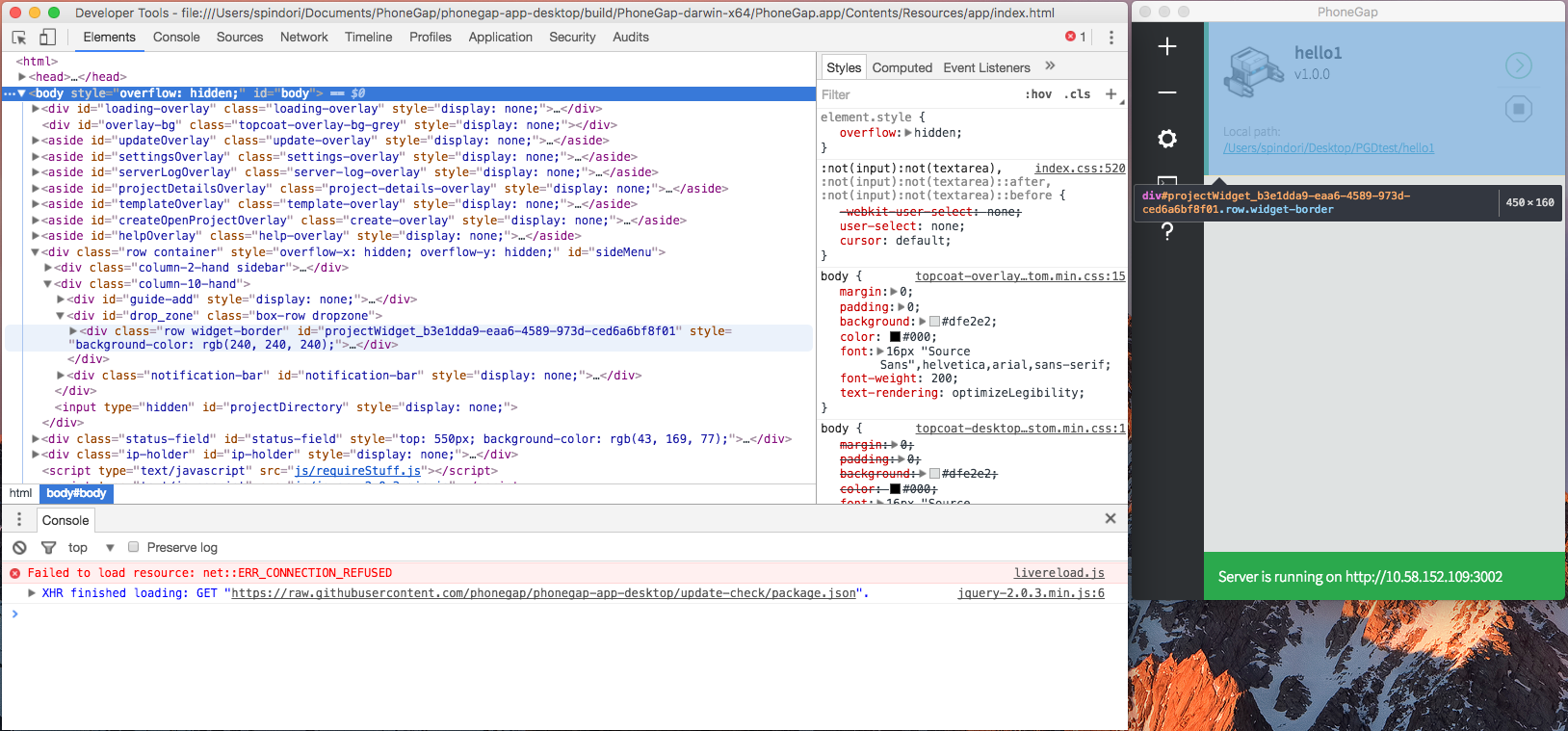 Developer Console