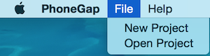 File Open Project