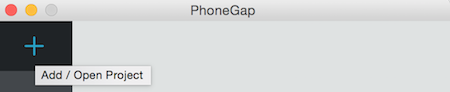 Add Project Button