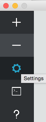 Settings Button
