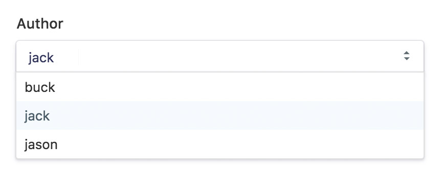 Users Fieldtype
