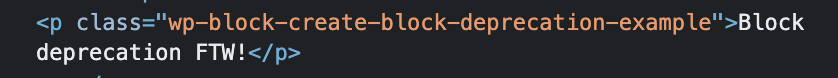 Markup of RichText component.