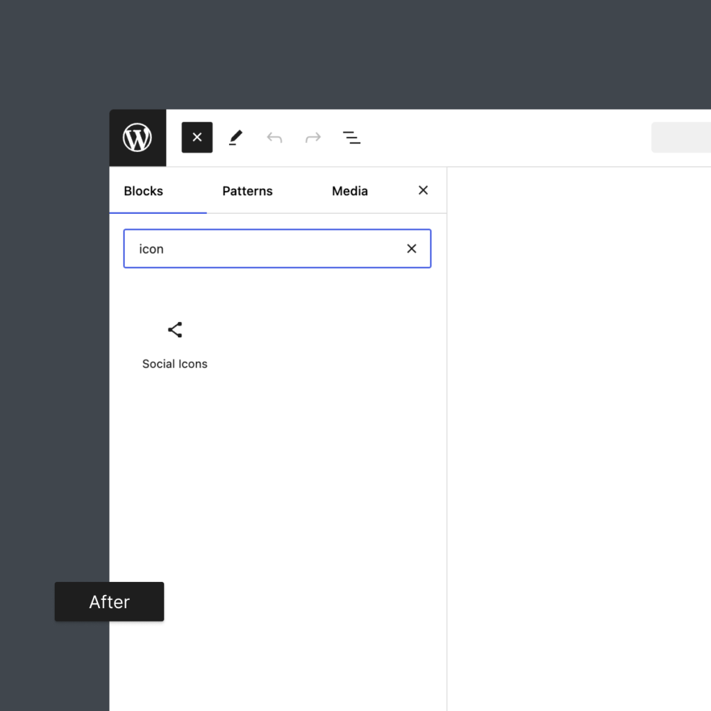 Disable the Block Directory (after)