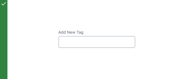 A TextControl with a stroke around the container to clearly indicate the input area