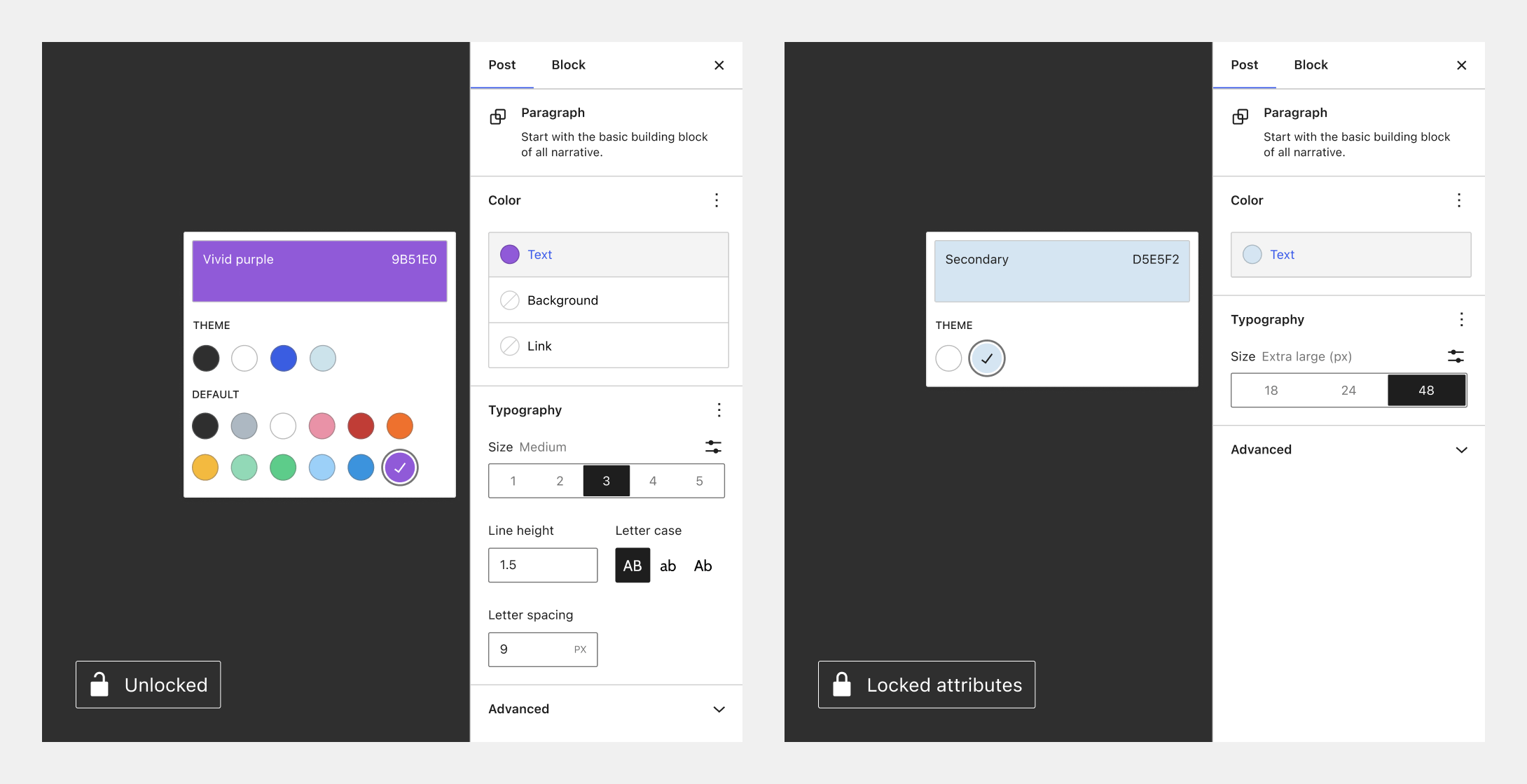 Image of restricted interface