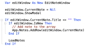 Code Editor - Expanded Code