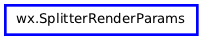 Inheritance diagram of SplitterRenderParams